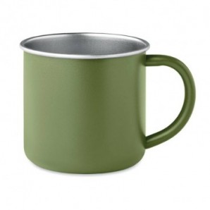 Taza de acero inox reciclado 300 ml Verde oscuro