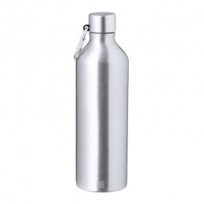 Botella de aluminio reciclado Winex 800 ml Plateado