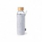 Botella de cristal Blorek 500 ml Gris