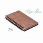 Libreta A5 Abedul GROWBOOK™ Marrón