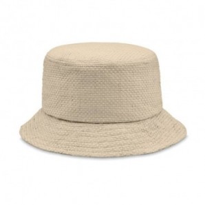 Sombrero de paja de papel Beige