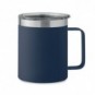 Taza de doble pared 300 ml Azul marino