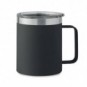 Taza de doble pared 300 ml Negro