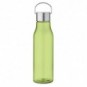 Botella RPET y tapa PP 600 ml Verde lima transparente