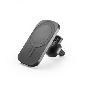 Soporte para smartphone coche cargador magnético Negro