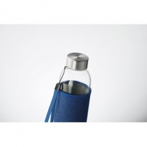 Botella cristal con funda neopreno denim 500 ml - vista 3