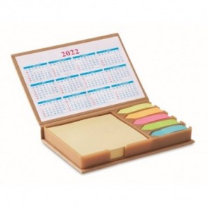 Set de notas y calendario