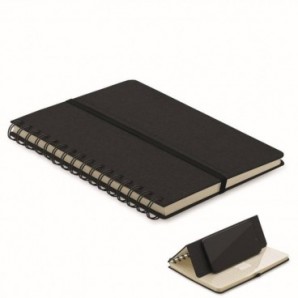 Libreta A5 tapa dura con soporte móvil
