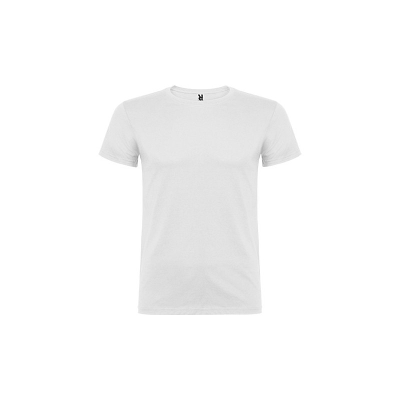 Camiseta Beagle 155 manga corta algodón blanca