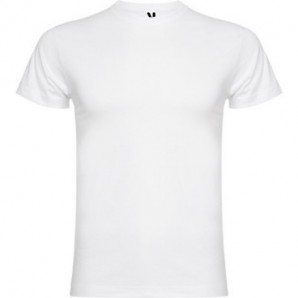 Camiseta Braco 180 manga corta algodón blanca