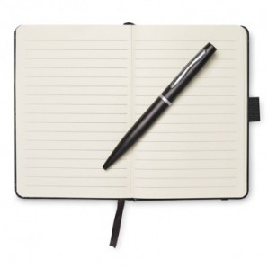 Libreta A6 tapa rígida con bolígrafo - vista 2