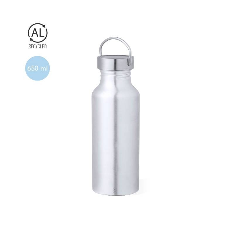 Botella de aluminio reciclado Zandor 650 ml