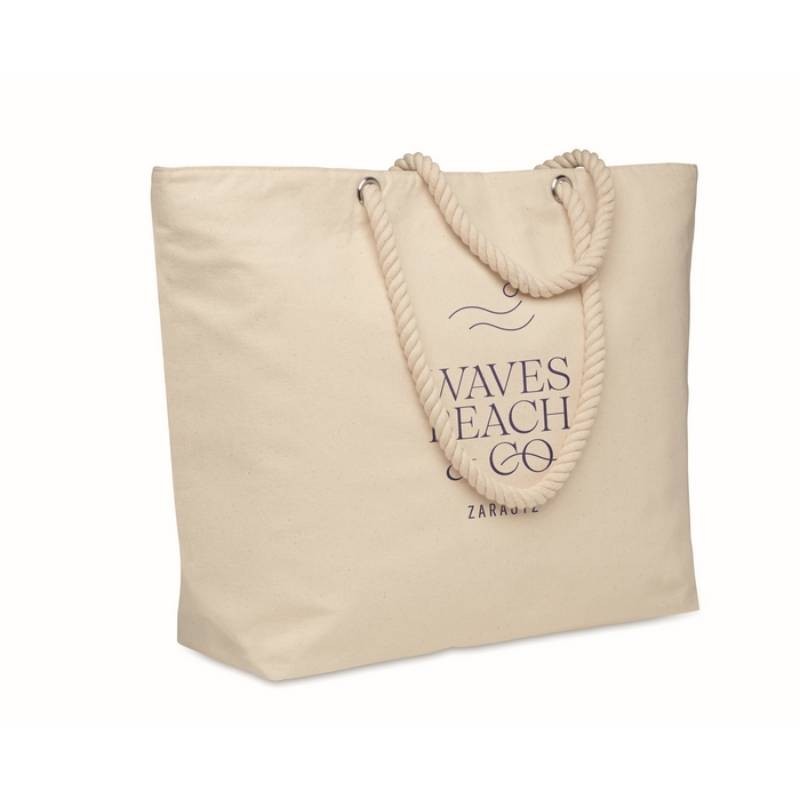 Bolsa nevera de playa algodón 220gr