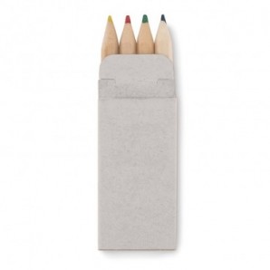 Caja de 4 lápices de colores
