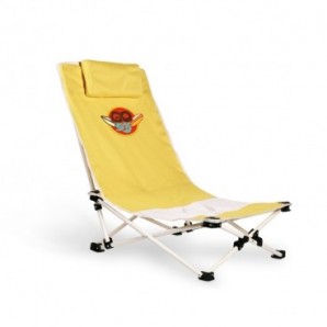 Silla de playa con cojín cervical