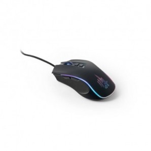 Ratón gaming en ABS y goma