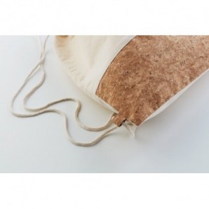 Mochila de cuerdas de algodón y corcho - vista 2