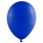 Pack globos 25 cm + varillas + inflador eléctrico Azul marino