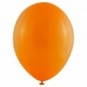Pack globos de 25 cm + inflador manual Naranja