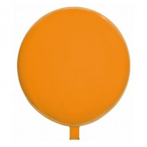 Globos gigantes personalizados 90 cm de diámetro Naranja