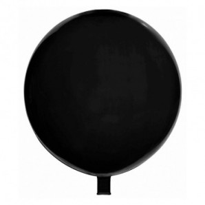Globos gigantes personalizados 90 cm de diámetro Negro