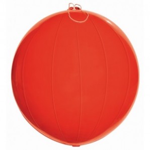 Globos de látex personalizados 45 cm Diámetro Rojo