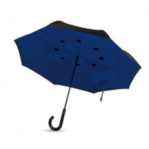 Paraguas reversible  Azul real