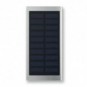 Powerbank solar 8000 mAh Plateado mate