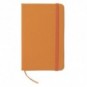 Cuaderno A6 tapa blanda a rayas Naranja