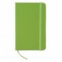 Cuaderno A6 tapa blanda a rayas Verde lima