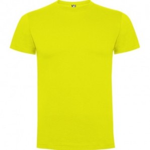 Camiseta Dogo 165 manga corta algodón color Lima limón
