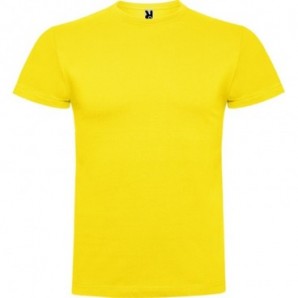 Camiseta Braco 180 manga corta algodón color Amarillo