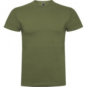 Camiseta Braco 180 manga corta algodón color Verde militar