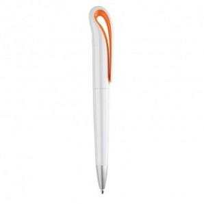 Bolígrafo de plástico cisne Naranja