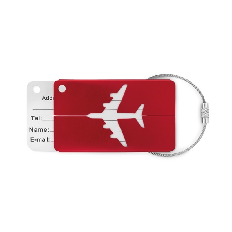 Identificador maleta aluminio