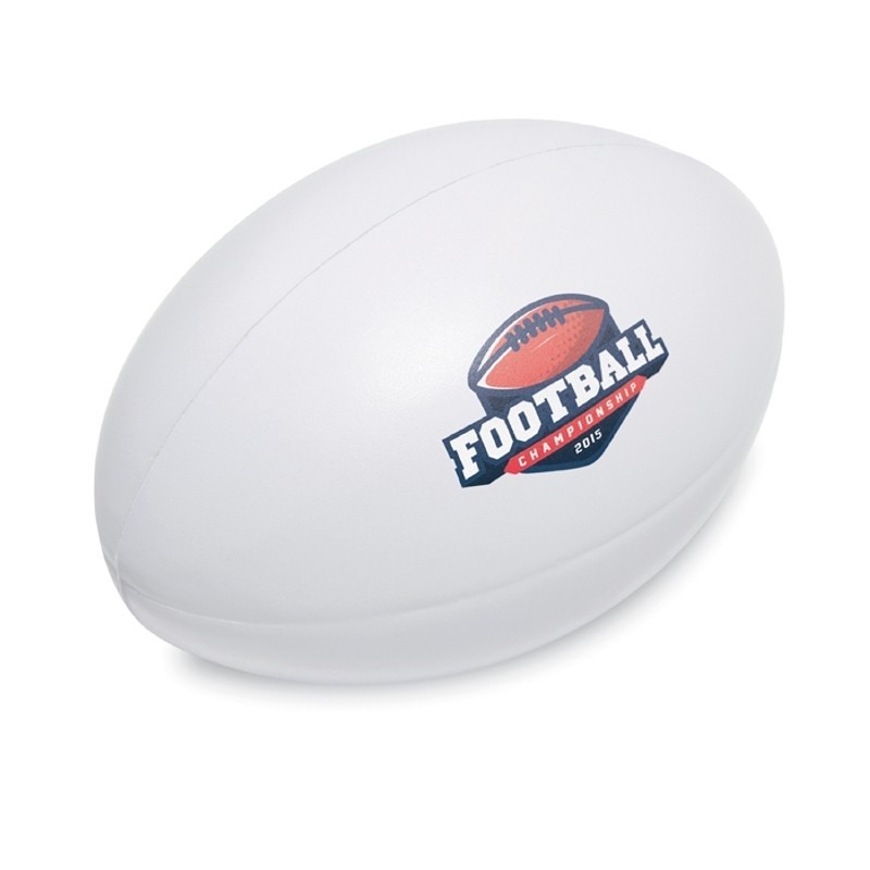 Antiestrés con forma de pelota de rugby