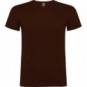 Camiseta Beagle 155 manga corta algodón color Chocolate