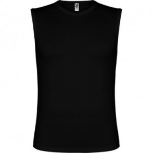 Camiseta Cawley 175 tirantes ajustada pico negra Negro