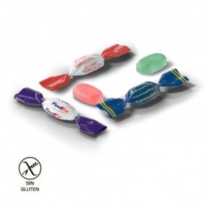 Caramelos personalizados doble lazo