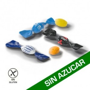 Caramelo personalizado doble lazo Mini sin azucar