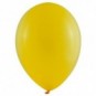 Pack globos 28 cm + varillas + inflador eléctrico Amarillo