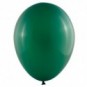 Pack globos 28 cm + varillas + inflador eléctrico Verde botella
