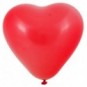 Pack globos forma corazón + inflador manual Azul