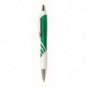 Bolígrafo de plástico Arco Verde