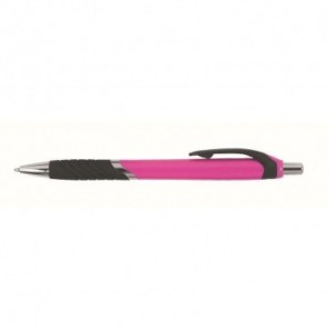 Bolígrafo de plástico Break en colores surtidos Rosa
