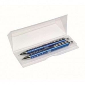 Set de bolígrafo y portaminas Diamond Azul
