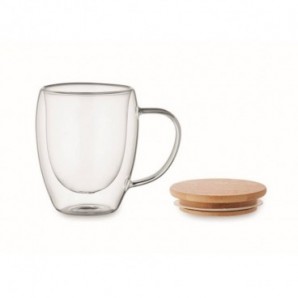 Taza borosilicato doble pared 300 ml - vista 2