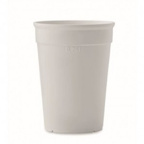 Vaso de PP reciclado 250 ml - vista 2