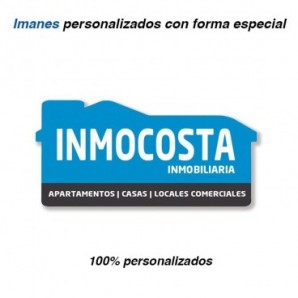 Imanes personalizados con forma especial