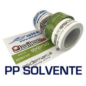 Precinto impreso polipropileno solvente